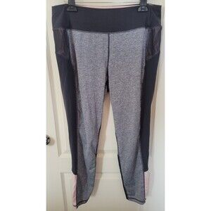 Women's Plus Size Tangerine Black, Gray, Pink Mesh Leggings